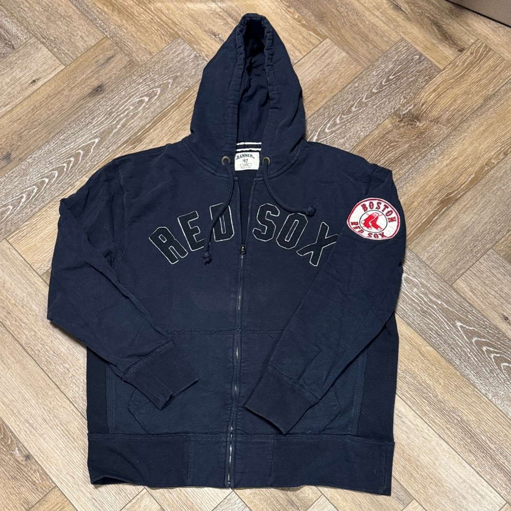 Navy Blue Red Sox Hoodie